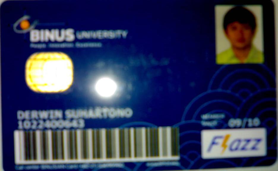 BINUS CARD S2